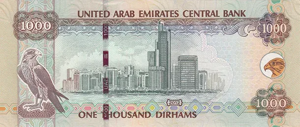 AED 1000 reverse